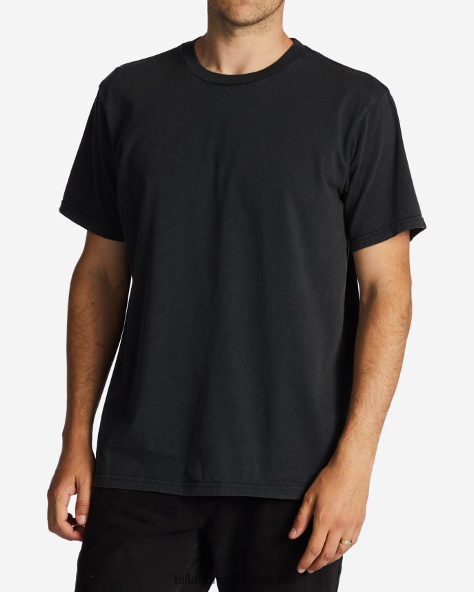camiseta de lavado esencial hombres negro lavado DR6844415 Billabong