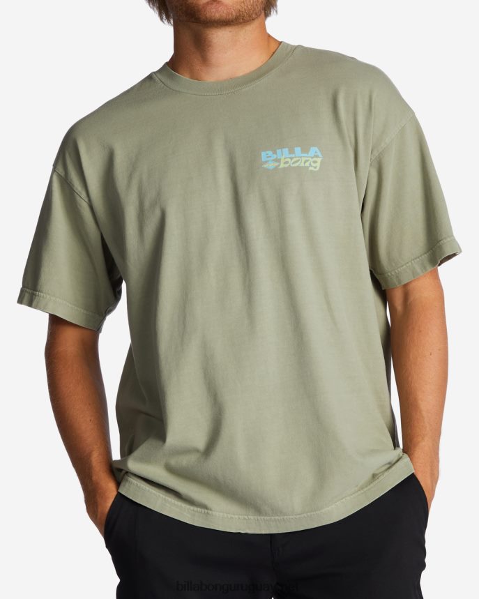 camiseta de manga corta con estampado de colisión og hombres sabio DR6844540 Billabong