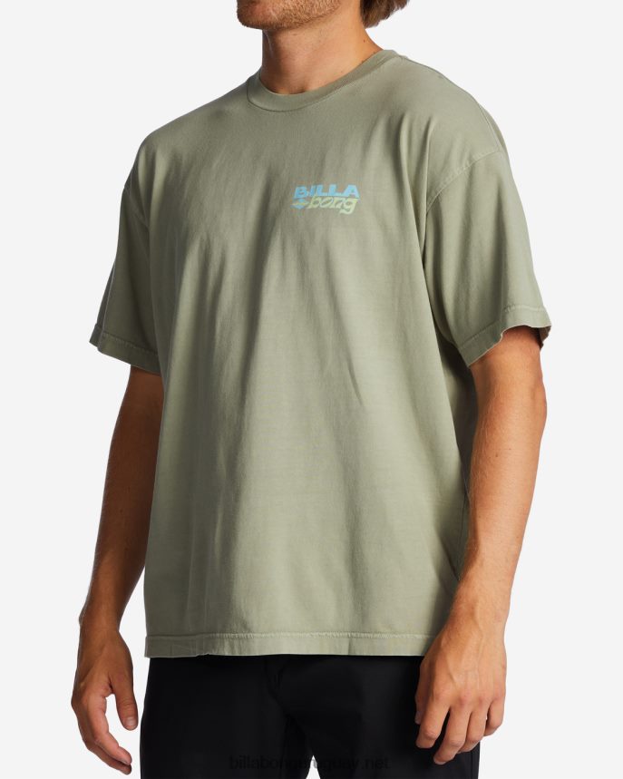 camiseta de manga corta con estampado de colisión og hombres sabio DR6844540 Billabong