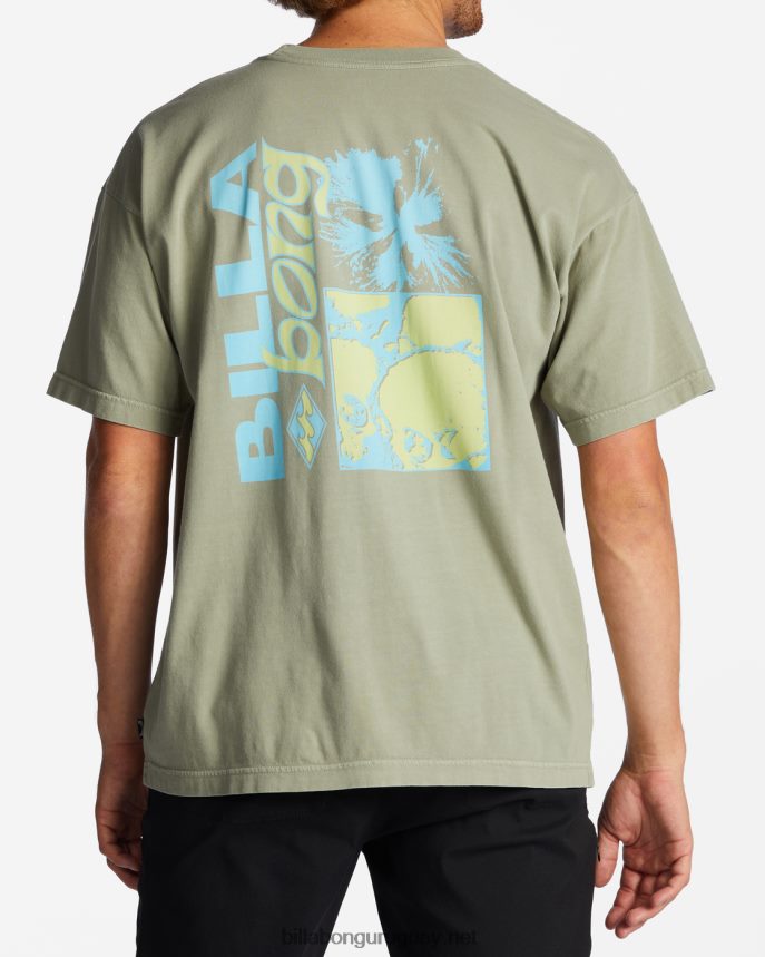camiseta de manga corta con estampado de colisión og hombres sabio DR6844540 Billabong