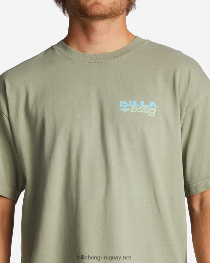 camiseta de manga corta con estampado de colisión og hombres sabio DR6844540 Billabong