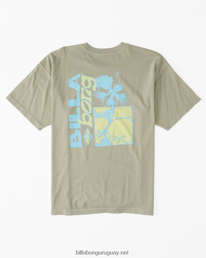 camiseta de manga corta con estampado de colisión og hombres sabio DR6844540 Billabong