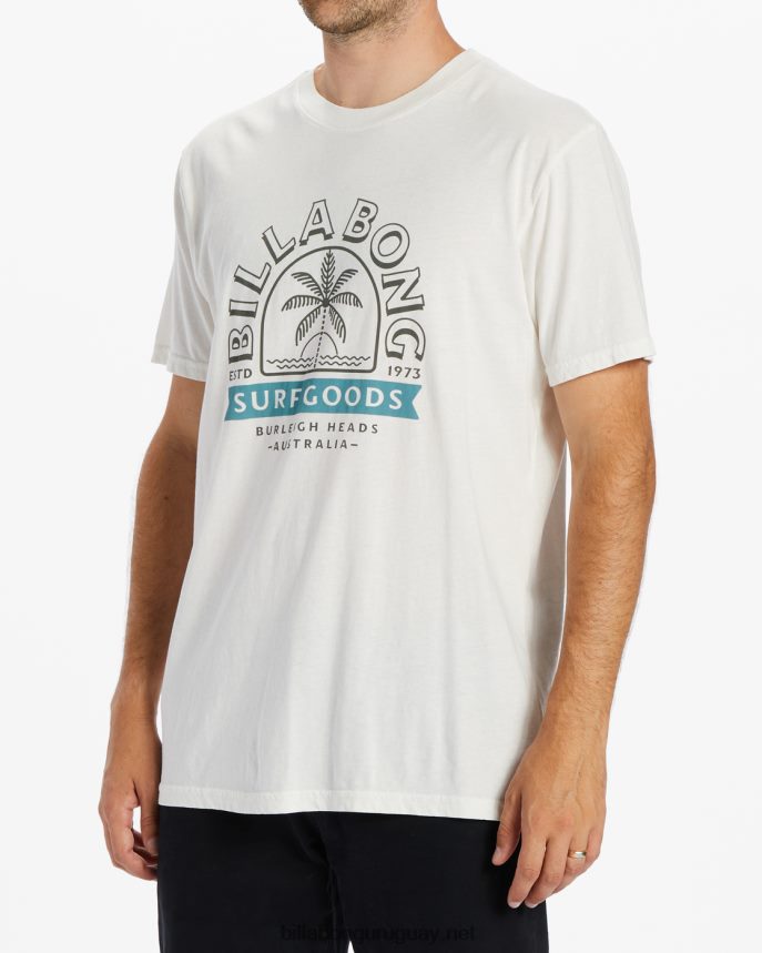 camiseta de manga corta de mercancías hombres blanquecino DR6844545 Billabong