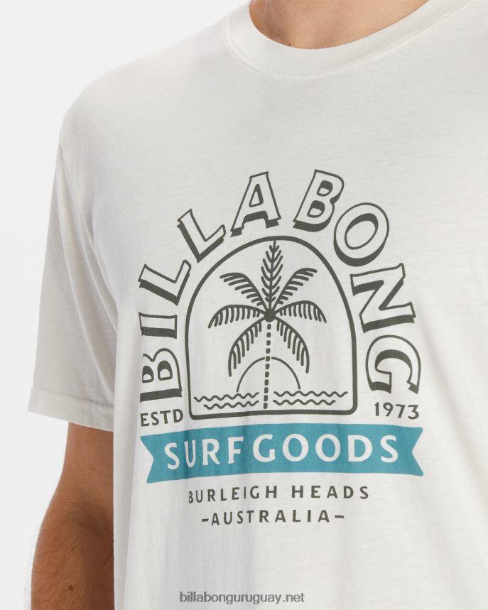 camiseta de manga corta de mercancías hombres blanquecino DR6844545 Billabong
