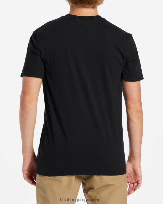 camiseta de manga corta de mercancías hombres negro DR6844551 Billabong