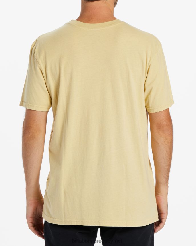 camiseta de manga corta de mercancías hombres paja DR6844578 Billabong