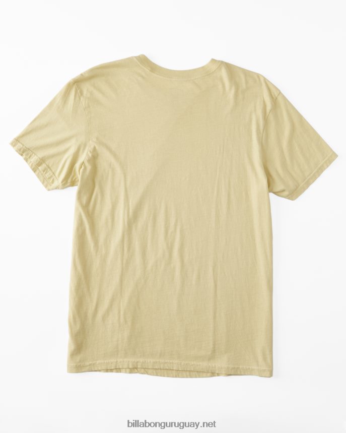 camiseta de manga corta de mercancías hombres paja DR6844578 Billabong
