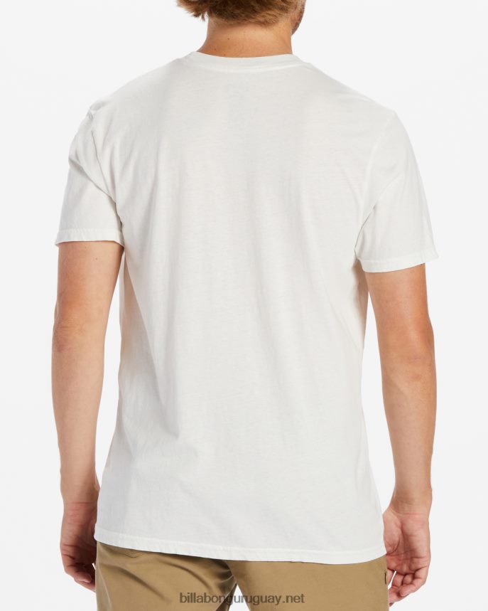 camiseta de manga corta de nivel hombres blanquecino DR6844543 Billabong