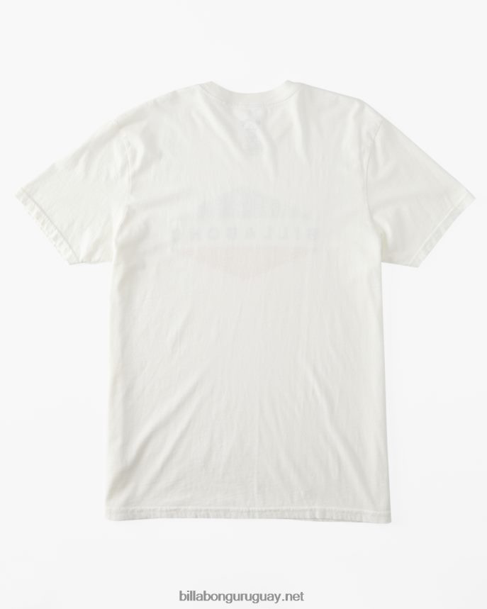 camiseta de manga corta de nivel hombres blanquecino DR6844543 Billabong