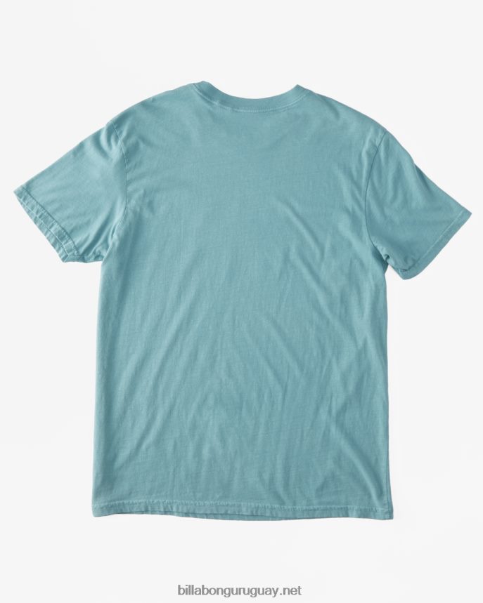 camiseta de manga corta de nivel hombres verde polvoriento DR6844536 Billabong