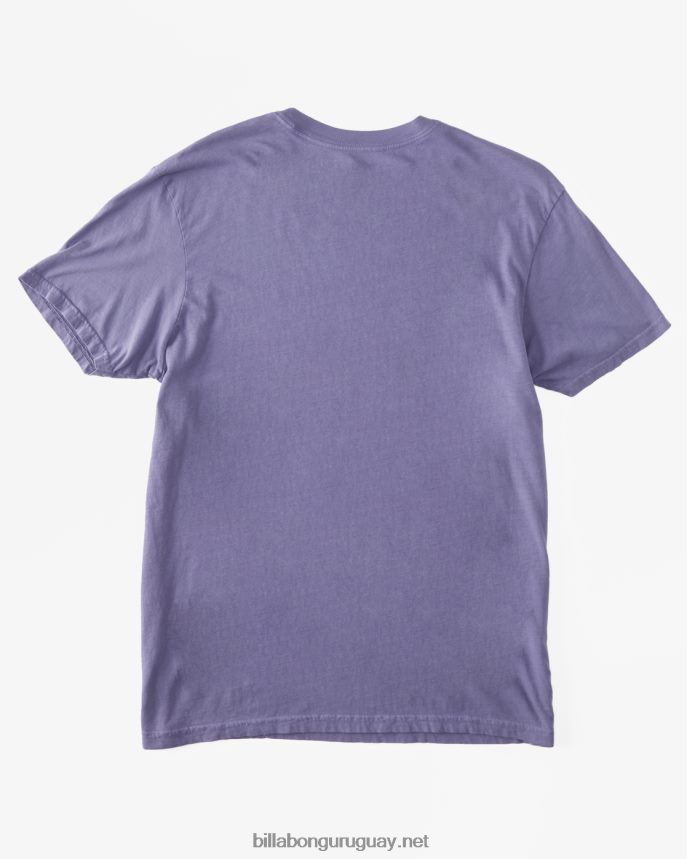 camiseta de manga corta hombres neblina púrpura DR6844550 Billabong