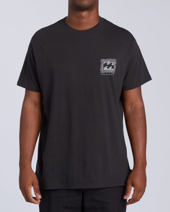 camiseta de manga corta hombres negro DR6844447 Billabong