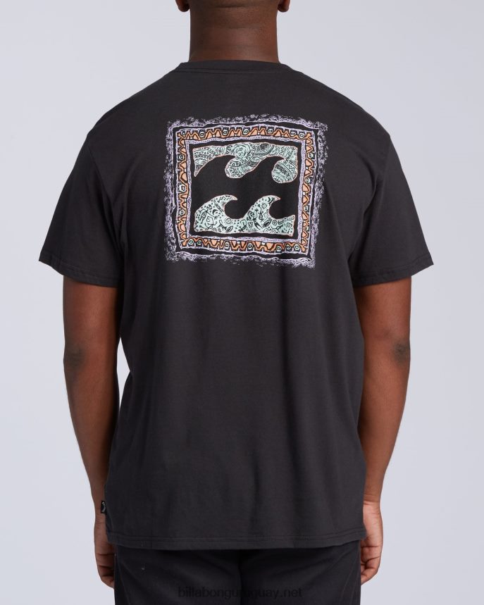 camiseta de manga corta hombres negro DR6844447 Billabong
