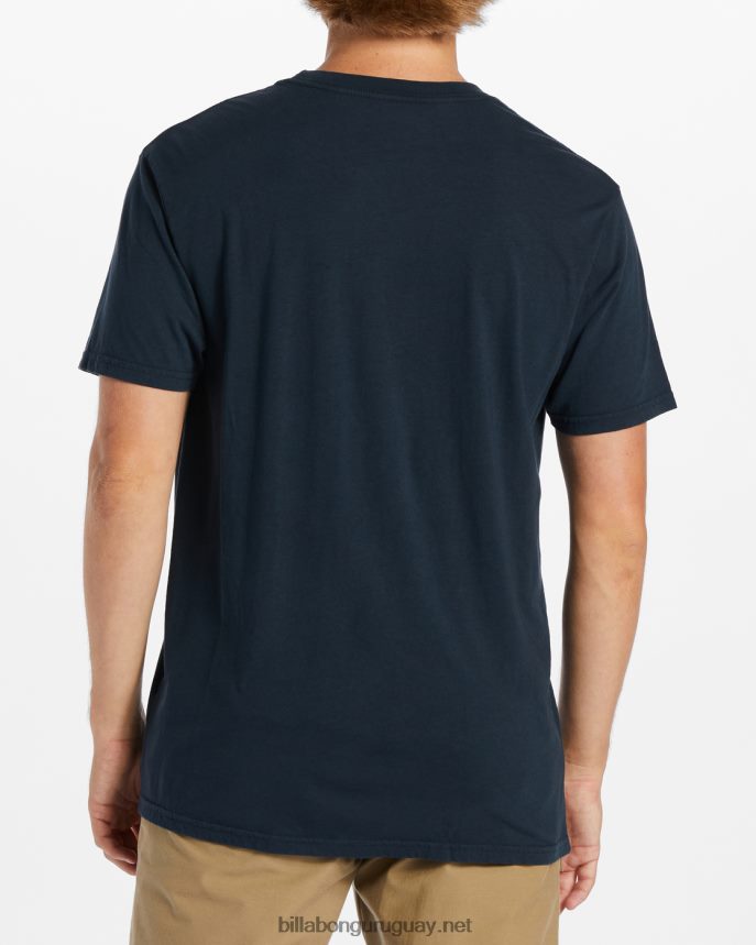 camiseta de manga corta walled ii hombres Armada DR6844333 Billabong