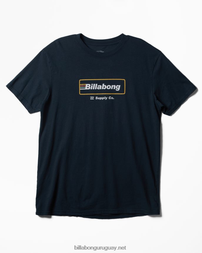 camiseta de manga corta walled ii hombres Armada DR6844333 Billabong