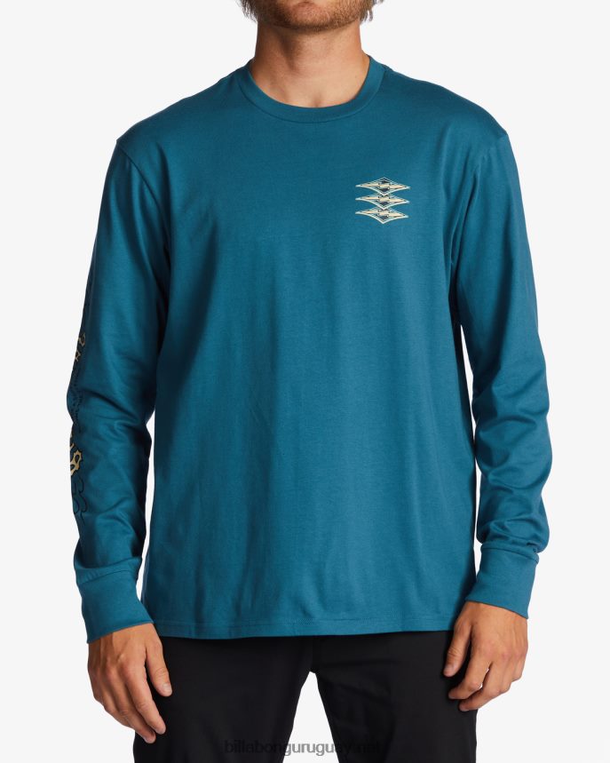 camiseta de manga larga con espalda descubierta hombres Laguna Azul DR6844661 Billabong