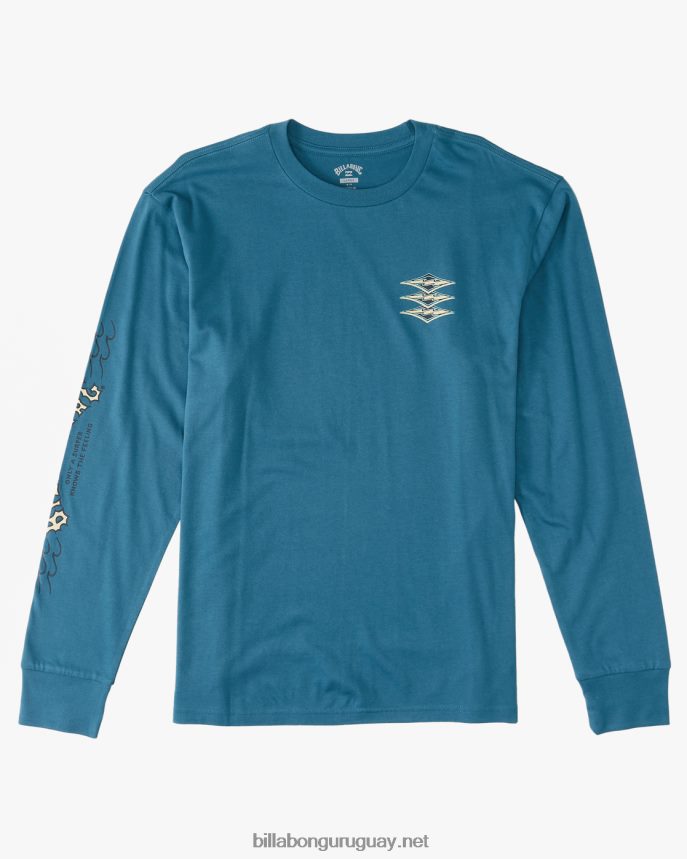 camiseta de manga larga con espalda descubierta hombres Laguna Azul DR6844661 Billabong