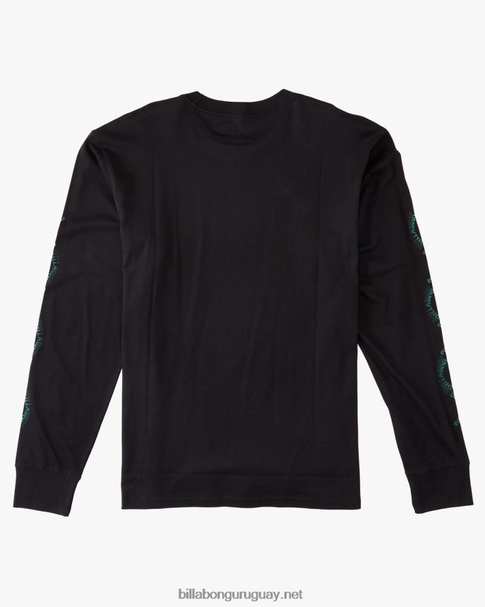 camiseta de manga larga con espalda descubierta hombres negro DR6844621 Billabong