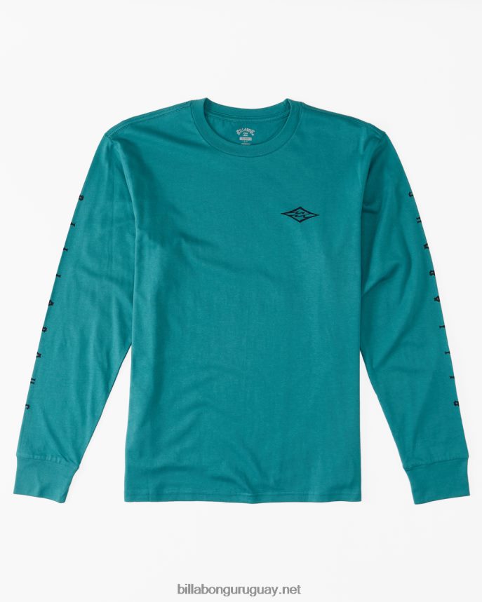 camiseta de manga larga unidad hombres verde azulado DR6844659 Billabong