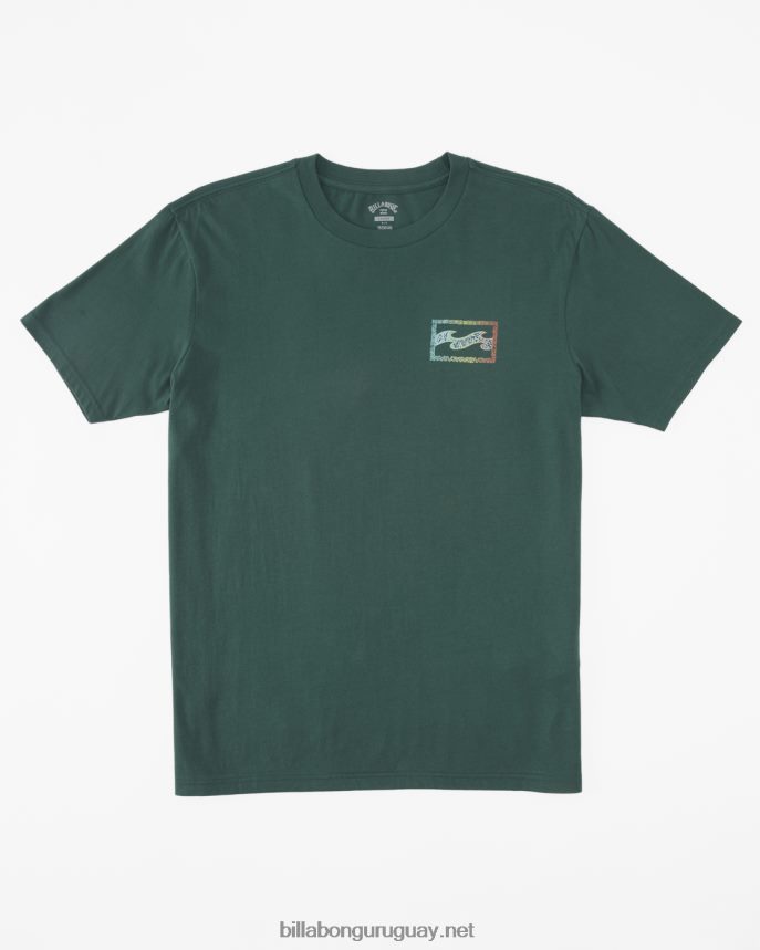 camiseta de onda de crayón hombres ciprés DR6844298 Billabong
