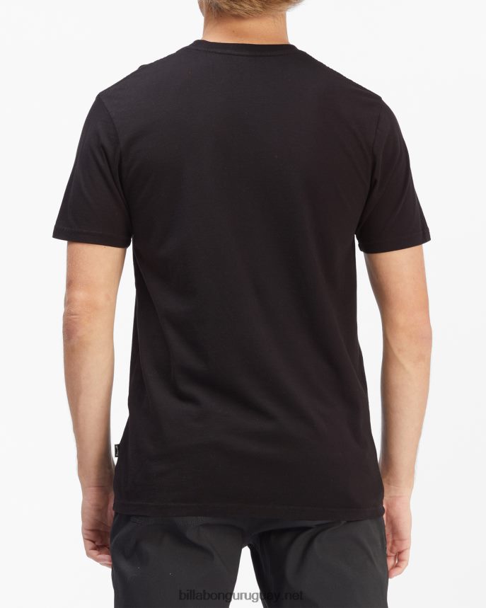 camiseta esencial de manga corta hombres negro DR6844300 Billabong