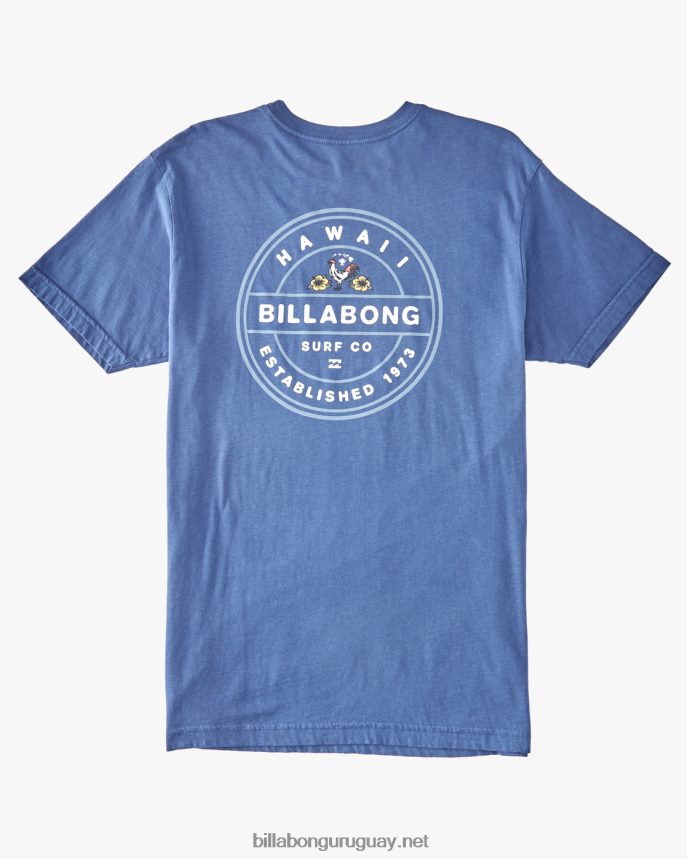 camiseta gallo rotor hombres azul oscuro DR6844301 Billabong