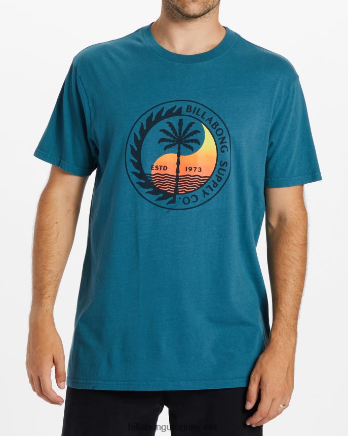 camiseta manga corta transporte hombres Laguna Azul DR6844580 Billabong
