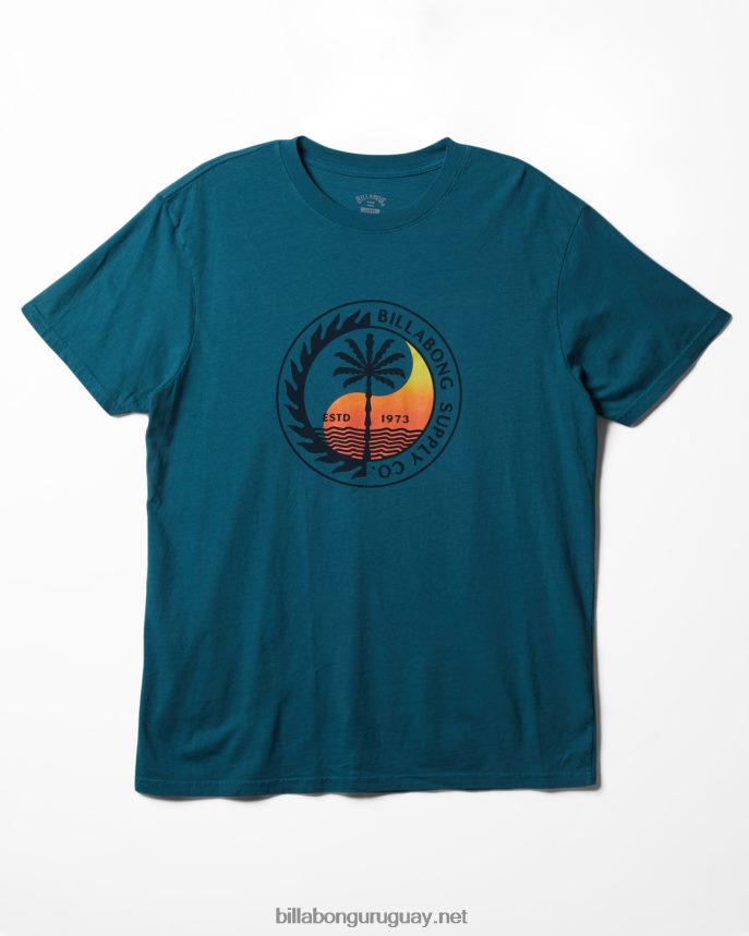 camiseta manga corta transporte hombres Laguna Azul DR6844580 Billabong