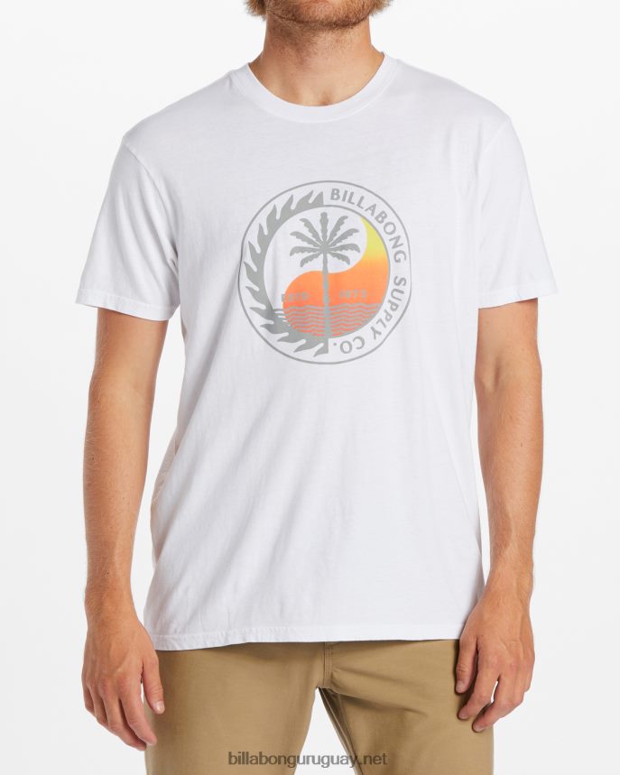 camiseta manga corta transporte hombres blanco DR6844532 Billabong