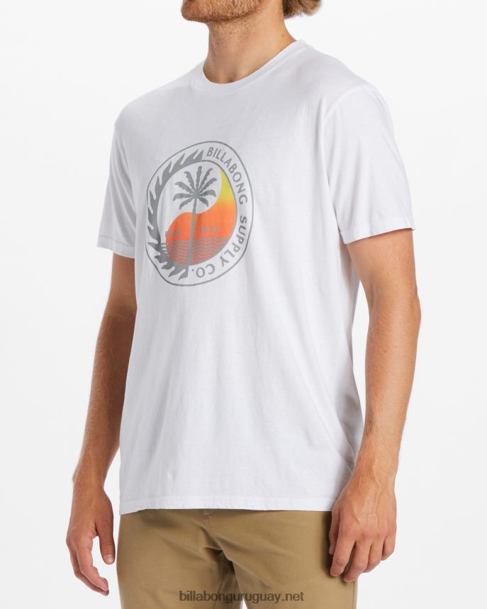 camiseta manga corta transporte hombres blanco DR6844532 Billabong