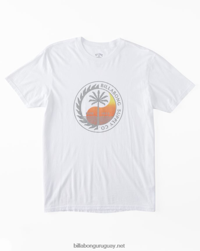 camiseta manga corta transporte hombres blanco DR6844532 Billabong