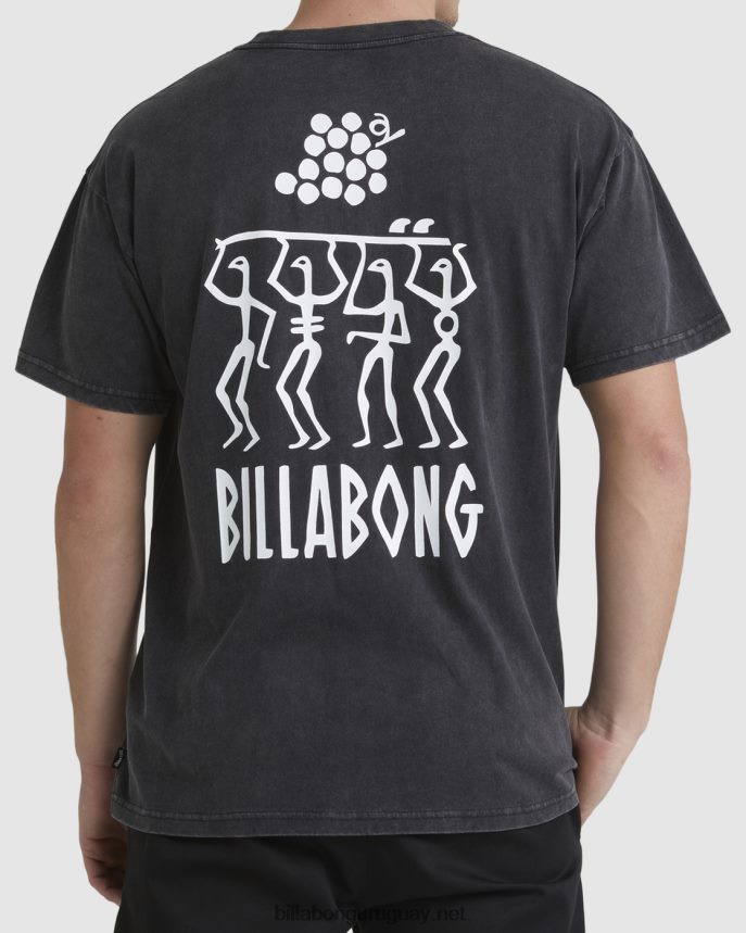 camiseta manga corta tribu pilpeled hombres negro DR6844351 Billabong