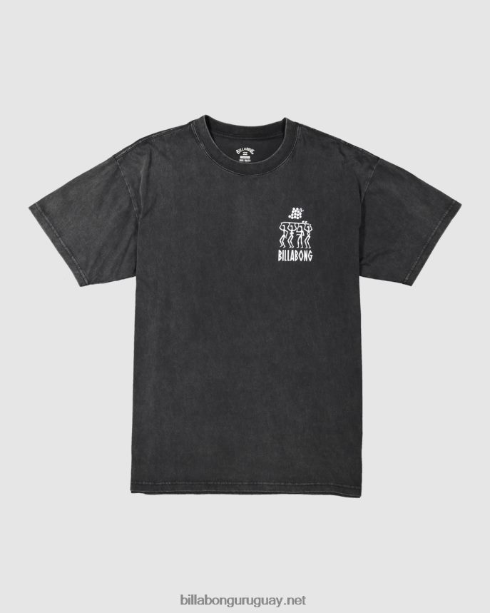 camiseta manga corta tribu pilpeled hombres negro DR6844351 Billabong