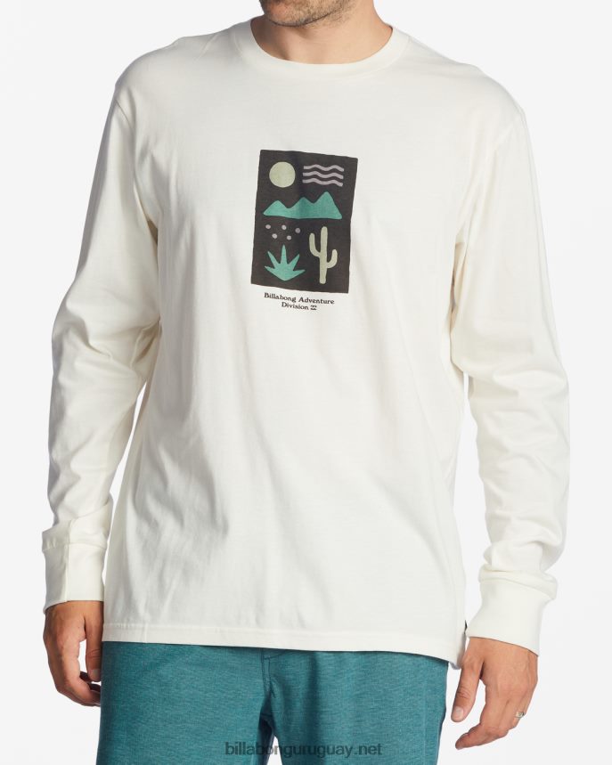 camiseta manga larga iconos a/div hombres blanquecino DR6844468 Billabong