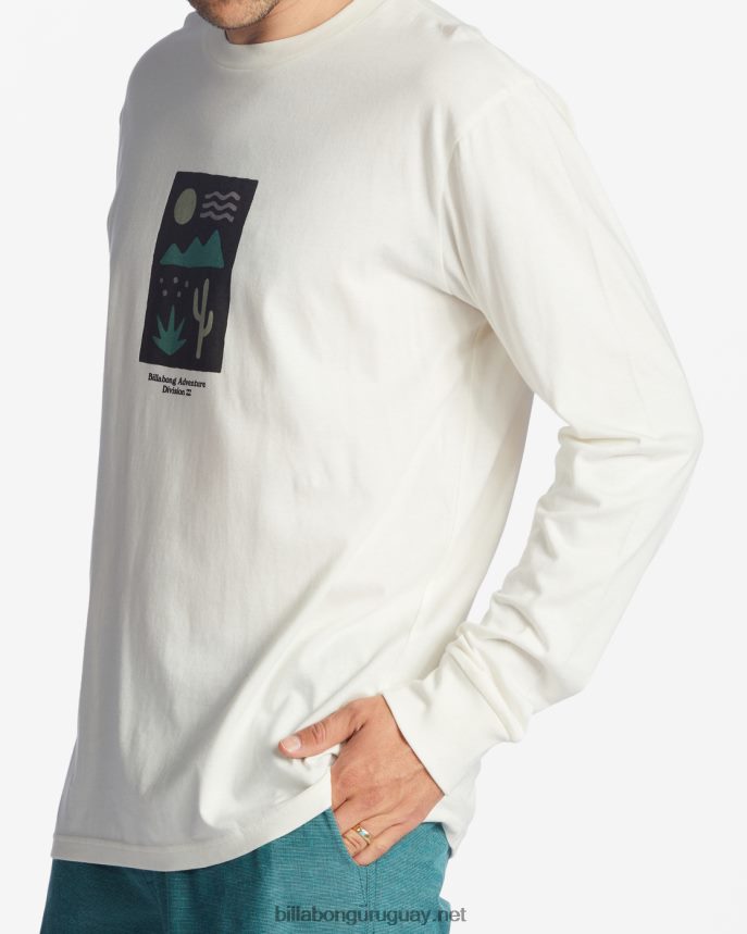 camiseta manga larga iconos a/div hombres blanquecino DR6844468 Billabong