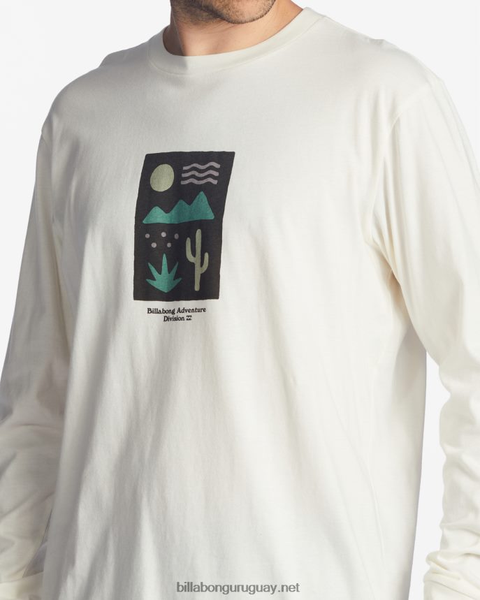 camiseta manga larga iconos a/div hombres blanquecino DR6844468 Billabong