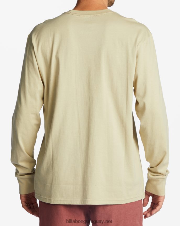 camiseta manga larga iconos a/div hombres caqui de campo DR6844453 Billabong