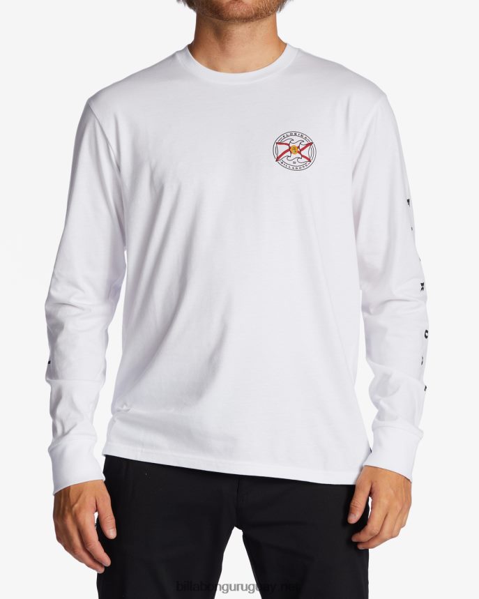 camiseta manga larga saludo florida hombres blanco DR6844394 Billabong
