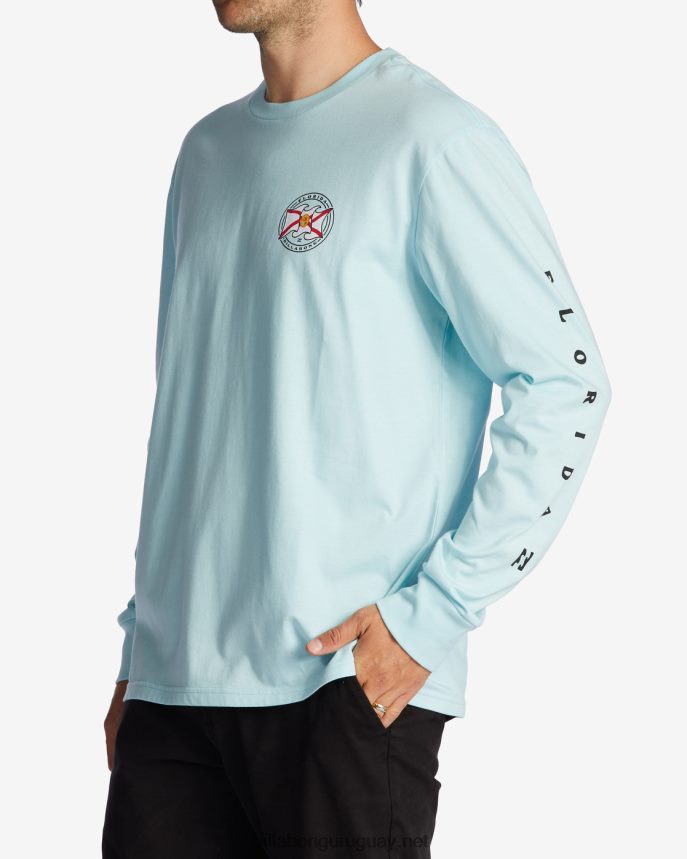 camiseta manga larga saludo florida hombres costero DR6844422 Billabong