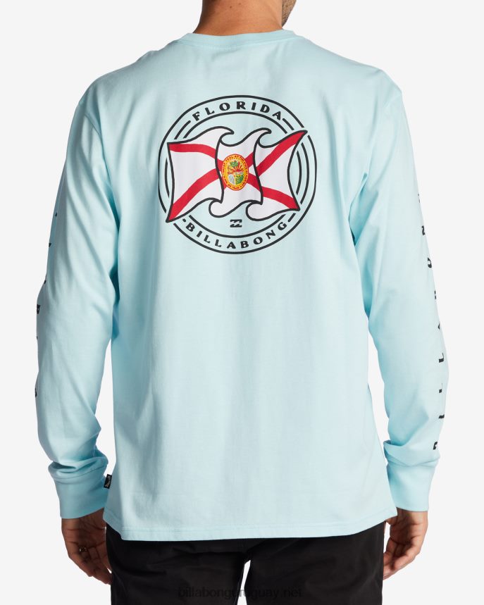 camiseta manga larga saludo florida hombres costero DR6844422 Billabong
