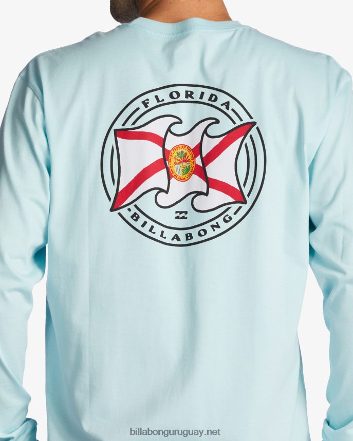 camiseta manga larga saludo florida hombres costero DR6844422 Billabong