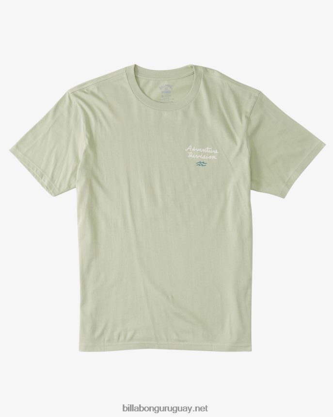 camiseta orgánica panorama hombres salvia ligera DR6844465 Billabong