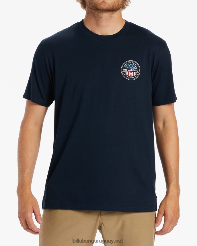 camiseta rotor americano hombres Armada DR6844322 Billabong