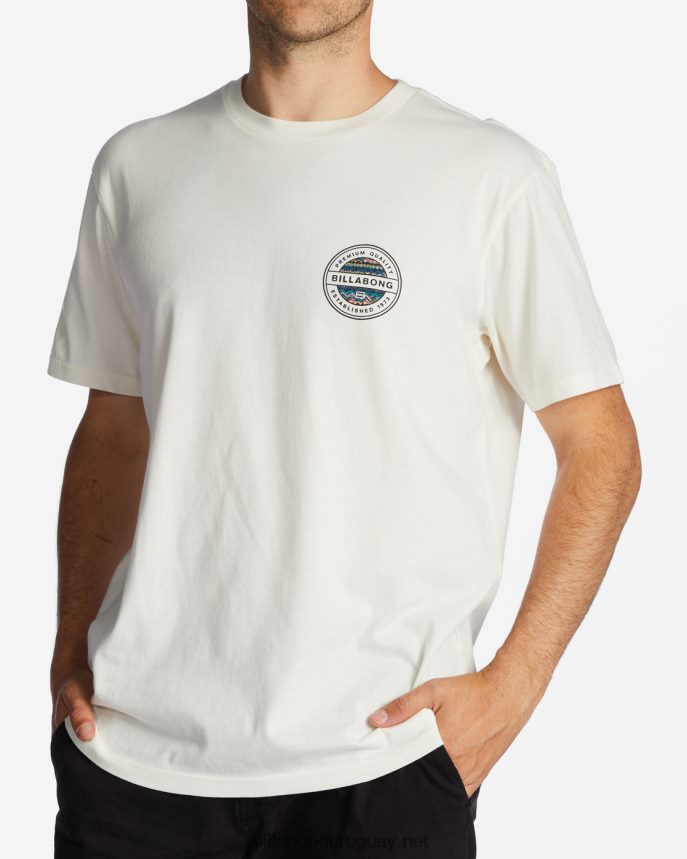 camiseta rotor hombres blanquecino DR6844525 Billabong