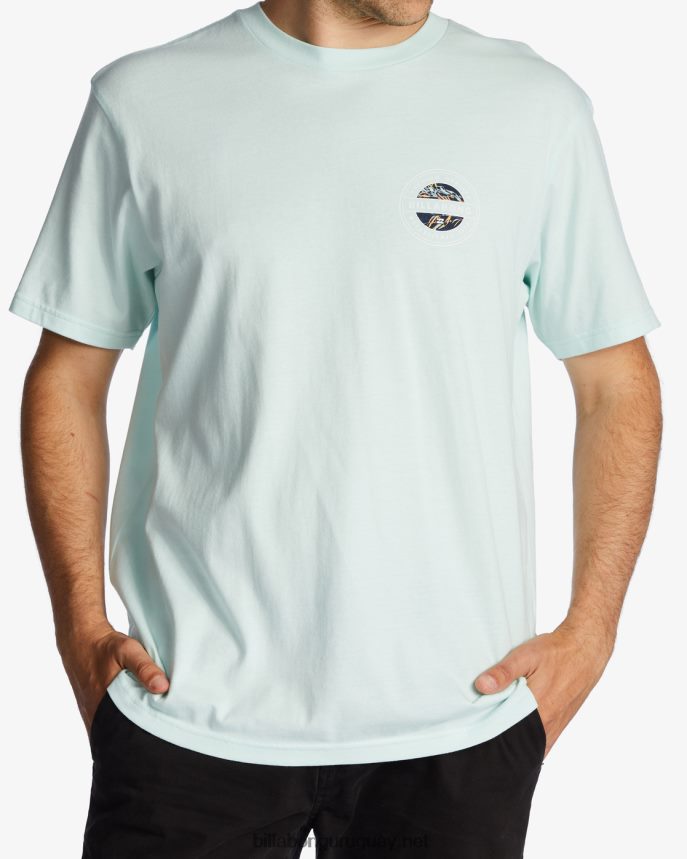 camiseta rotor hombres cristal marino DR6844576 Billabong