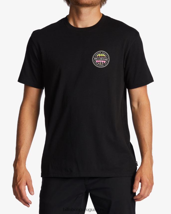 camiseta rotor hombres negro DR6844530 Billabong