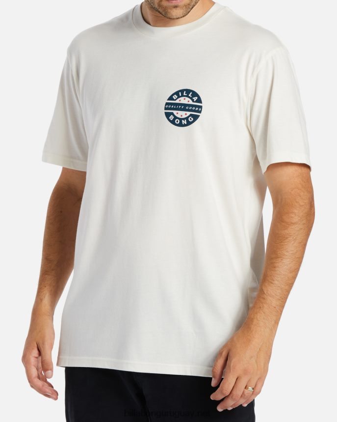 camiseta rotor vintage hombres blanquecino DR6844357 Billabong