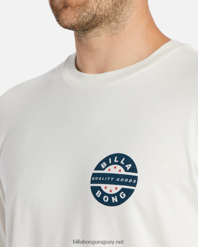 camiseta rotor vintage hombres blanquecino DR6844357 Billabong