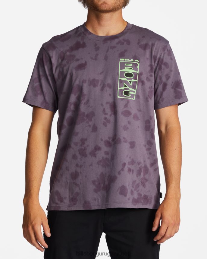 l.o.t.r. camiseta hombres neblina púrpura DR6844633 Billabong