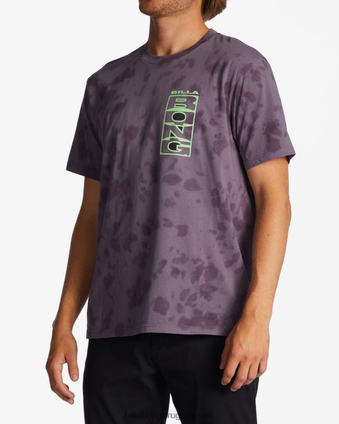 l.o.t.r. camiseta hombres neblina púrpura DR6844633 Billabong